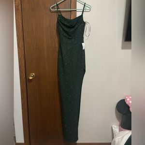 Windsor prom dress green sparkly